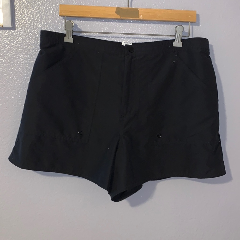 Azul black lightweight outdoor waterproof shorts